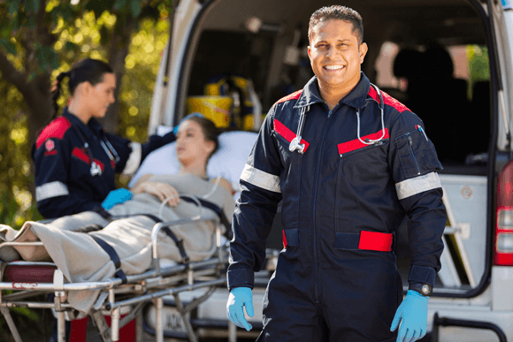 Eastern Royal Medical Transport vehicle ready for route-specific quote planning